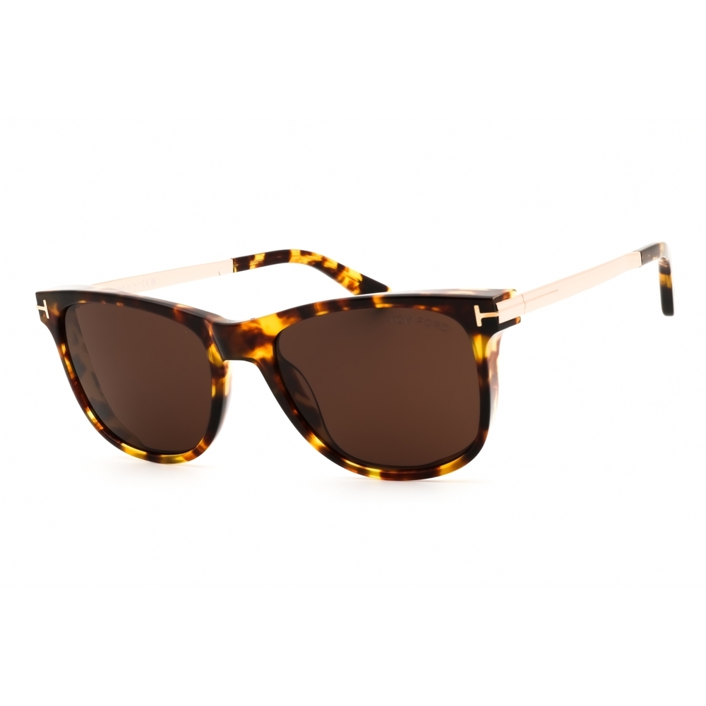 Tom Ford FT1104 Sunglasses Dark Havana Acetate Rectangular